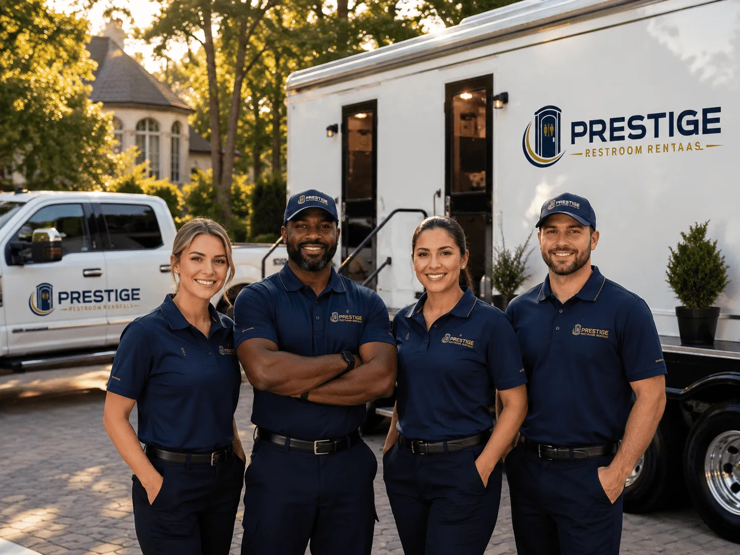 Trusted Luxury Portable Restrooms company in Nebo, IL